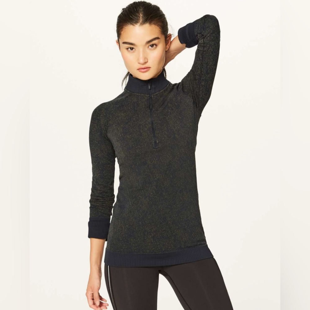 Lululemon Rest Less 1/2 Zip Pullover Long Sleeve